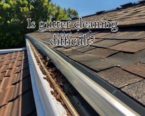 Clean gutters for smooth drainage.