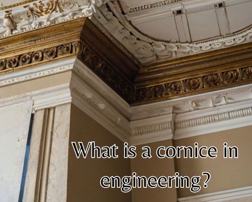 a cornice work