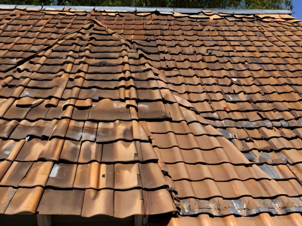 a home roof for replacement