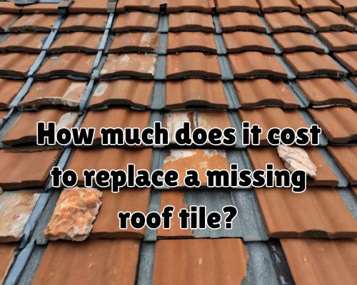 Several tiles slipped out of place.