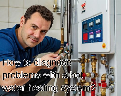 a plumber checking problems on the water system
